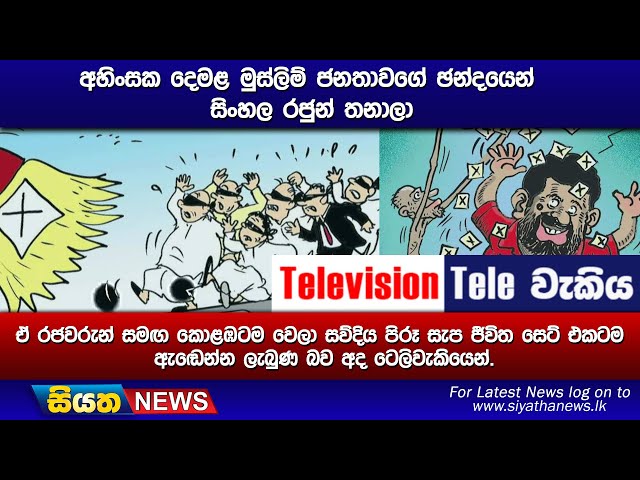 අහිංසක දෙමළ මුස්ලිම් ජනතාවගේ ඡන්දයෙන් සිංහල රජුන් තනාලා ඒ රජවරුන් සමඟ කොළඹටම වෙලා සව්දිය පිරූ සැප