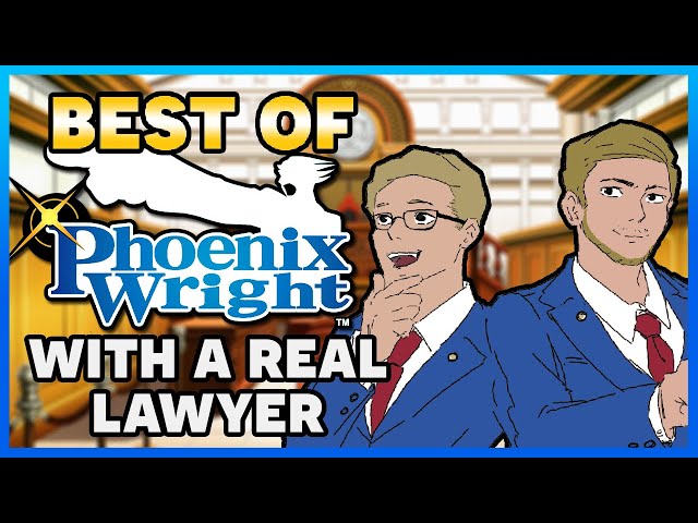 Best of Phoenix Wright Ace Attorney with an Actual Lawyer! | Save Data Team Highlight Reel Case 5