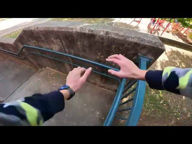 Lincoln elementary school Parkour POV