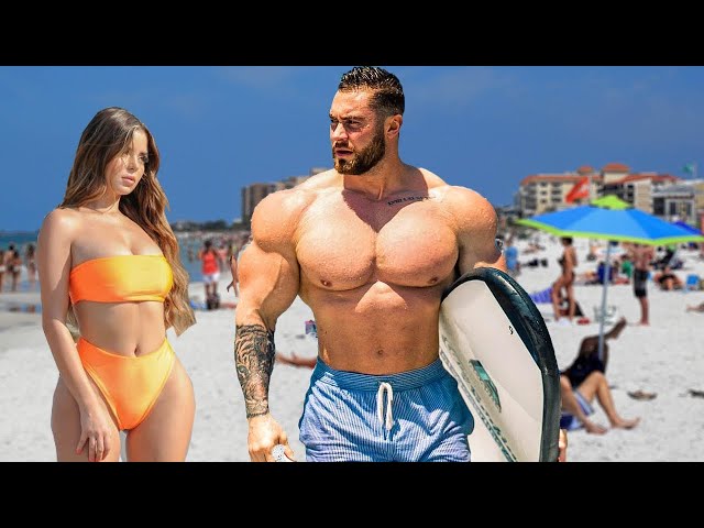 When Bodybuilders Go Shirtless In Public!