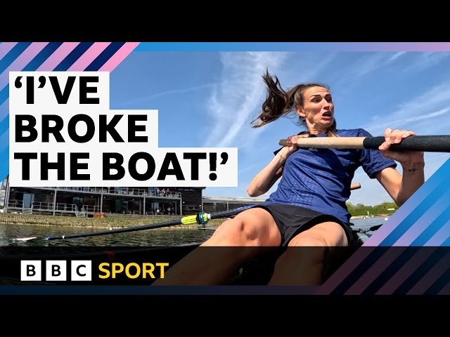 Could Lionesses legend Jill Scott make it as an Olympic rower? | Paris 2024 Olympics | BBC Sport