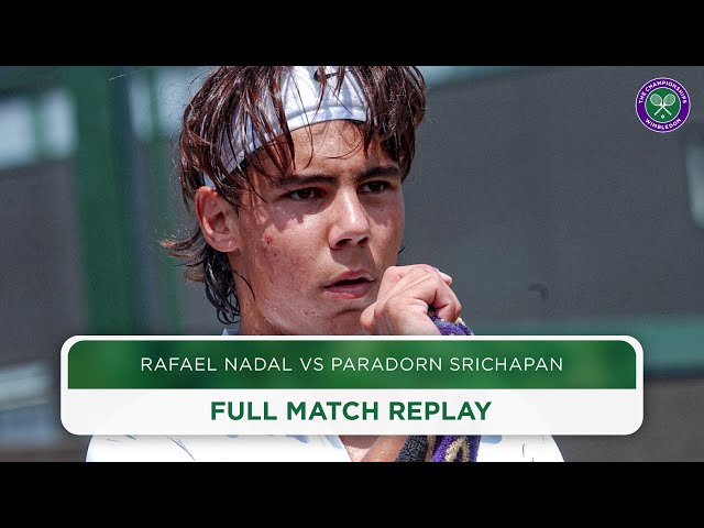 Rafael Nadal's First Grand Slam ✨ Full Match vs Paradorn Srichapan, Wimbledon 2003