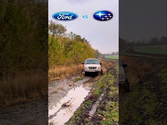 #ford #explorer vs #subaru #impreza | #shorts