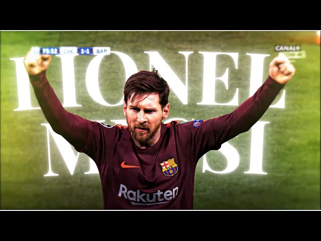 [4K] Lionel Messi - Little Dark Age - UHD 🥵😈