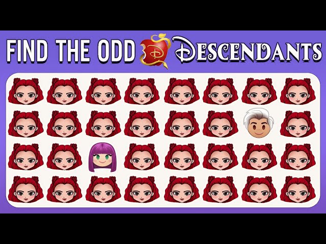 Find the ODD One Out - Descendents 4 Edition | Descendents: The Rise Of Red Movie Quiz