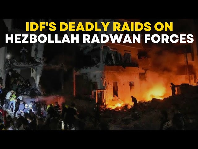 Israel War LIVE | IDF's Deadly Raids On Hezbollah Radwan Forces' Underground Bases | Israel War LIVE