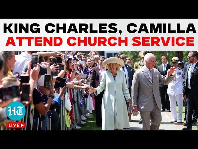 King Charles LIVE | King Charles III, Queen Camilla Attend Church Service In Sydney | Royal Family