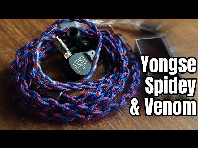 Pretty IEM cables at great price! | Yongse Spidey & Venom Review