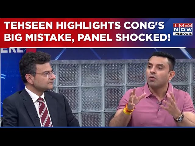 'Congress Made A Mistake...' Tehseen Poonawalla's Shocking Confession Turns Heads On Times Now Show