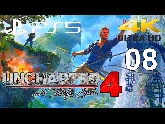 UNCHARTED 4 A Thief's End || PS5 || FULL GAMEPLAY PART 8 [ 4k HDR 60FPS ]- No Commentary