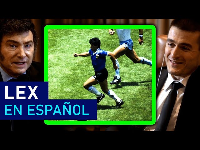 Javier Milei sobre el gol del siglo de Maradona | Lex Fridman Podcast Clips