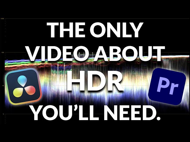 Watch this BEFORE you make your first HDR video!