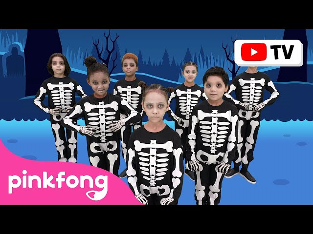 [🔁LOOP] Chumbala Cachumbala Non-Stop | 15 Minutes | Dance Along | Spooky Skeletons | Pinkfong