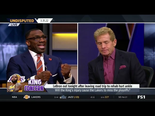 Undisputed Skip Bayless says LeBron James is soft because he won't play tonight.