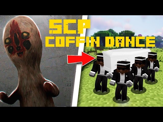 COFFIN DANCE IN MINECRAFT - SCP SCULPTURE - WE'LL BE RIGHT BACK