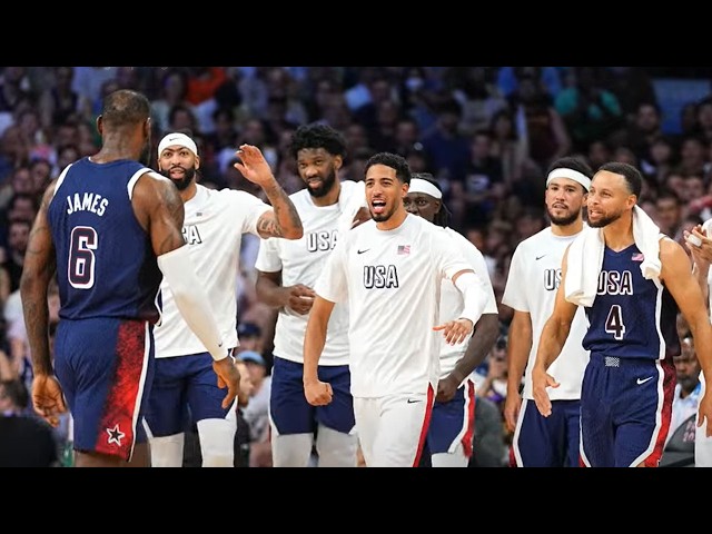 KD, LeBron lead Team USA to group stage win over Serbia ♨️