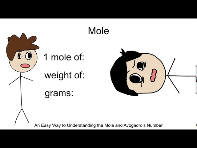 An Easy Way to Understanding the Mole and Avogadros Number Part 14