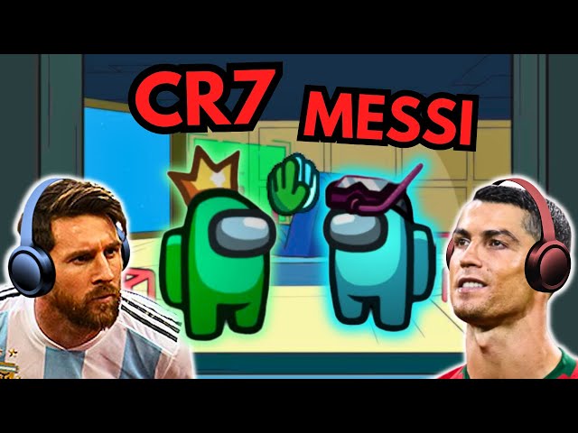 Messi & Ronaldo are both IMPOSTERS in AMONG US!