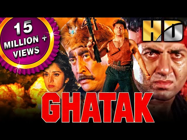 Ghatak (HD) - बॉलीवुड की धमाकेदार एक्शन मूवी | Sunny Deol, Meenakshi Seshadri, Danny, Amrish Puri