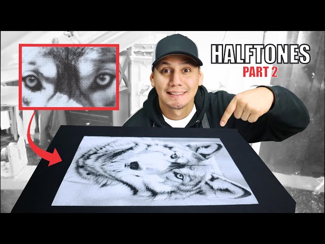 How To Screen Print Any Picture with Halftones | Part 2