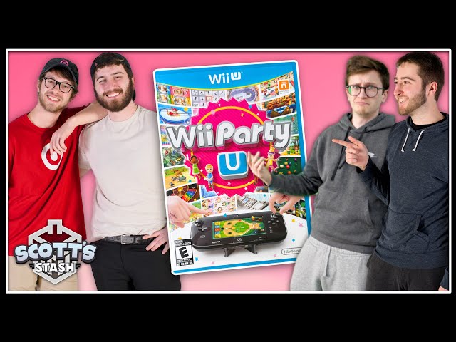 Scott, Sam, Eric and Dom Make Do with Wii Party U