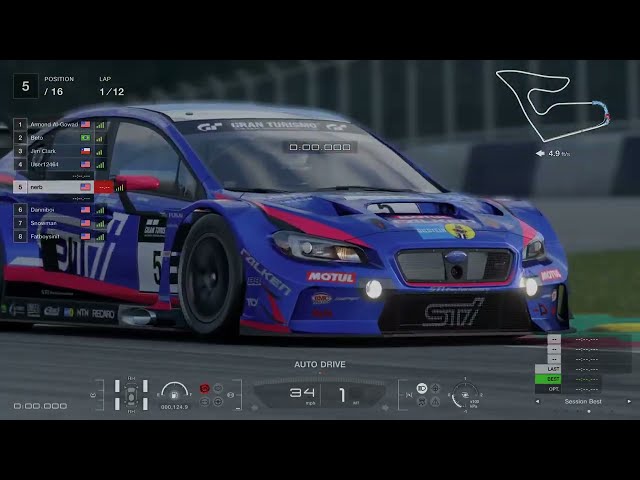 Intense 12 Laps from 5th to 2nd - GT7 Daily Race (Gr.3) - Red Bull Ring