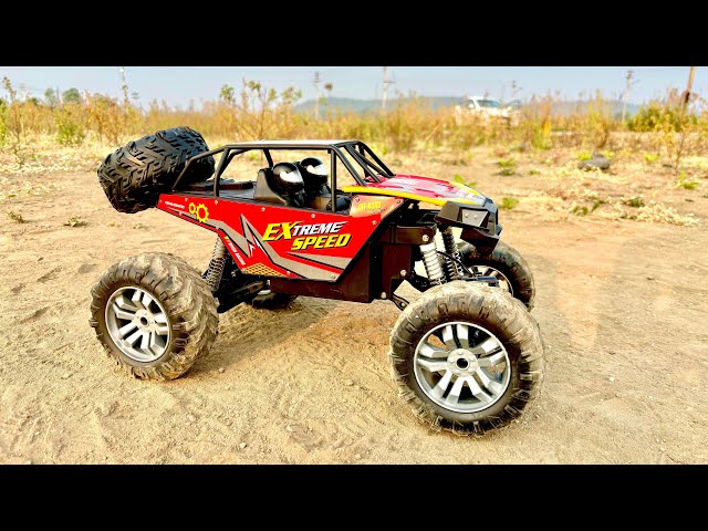 Jumbo Size Monster Truck 4x4 | Unboxing and Testing | Rc Car | Remote Control | Nik Crawlers