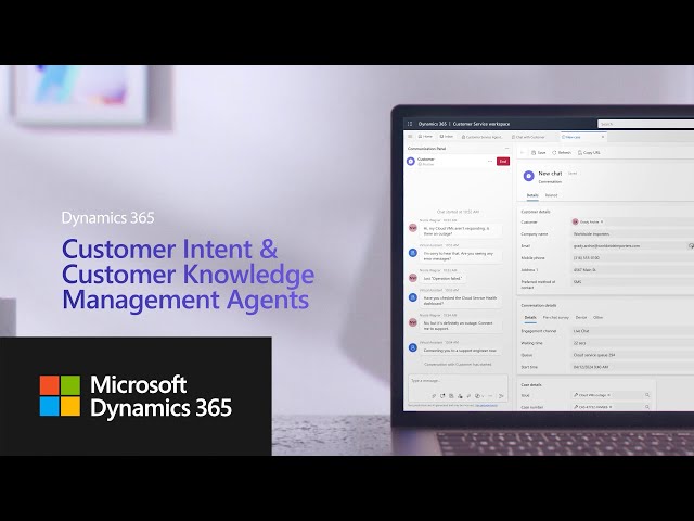 Get started with the Customer Intent & Customer Knowledge Management agents for Dynamics 365