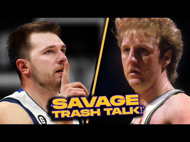 The SAVAGE Trash Talk Luka Doncic Stole From Larry Bird 👀🐐🐐