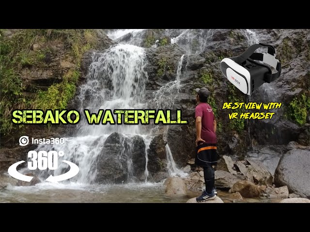 VR 360 Views of Sebako Waterfall | Lundu Sarawak | Insta360 ONE X2 (2021)