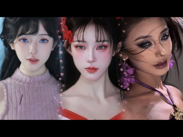 chinese makeup girls|korean makeup #douyin #douyinmkaeup #makeuptransformation #koreanmakeup #makeup