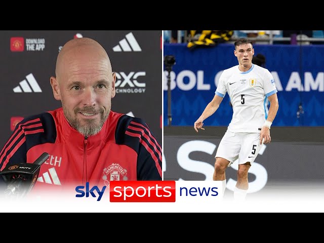 Erik ten Hag calls for 'patience' amid Ugarte links to Man Utd