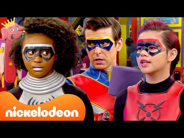 Captain Man and the Danger Force Save An Arcade! Or Do They...? | Nickelodeon