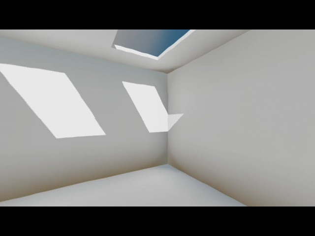 VR180 with Blender Eevee using Mirrors (rectilinear camera)