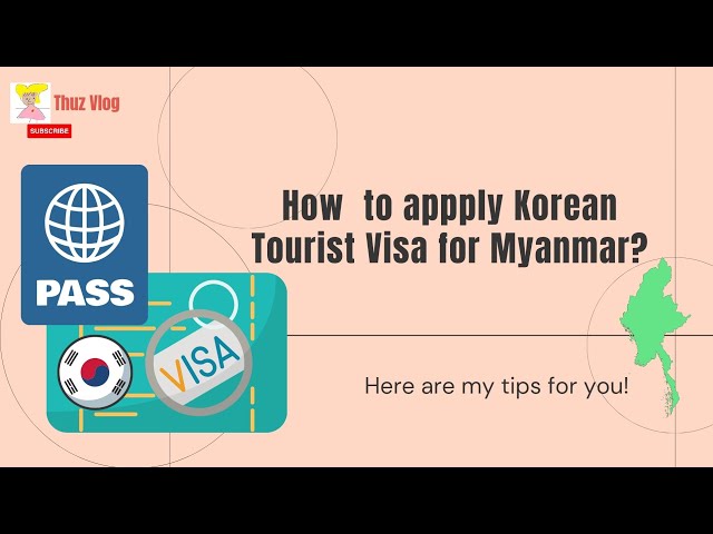 {ENG SUB} How to apply Korean Tourist Visa for Myanmar? #starkinfluencer #korea #visa #myanmar