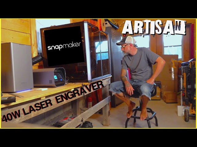 Snapmaker Artisan 2.0 40W Laser Engraver: WOOD BURNING Experiment