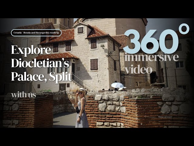 What to see in Diocletian's Palace? Peristyle, Split Old Town and more. Split travel vlog.