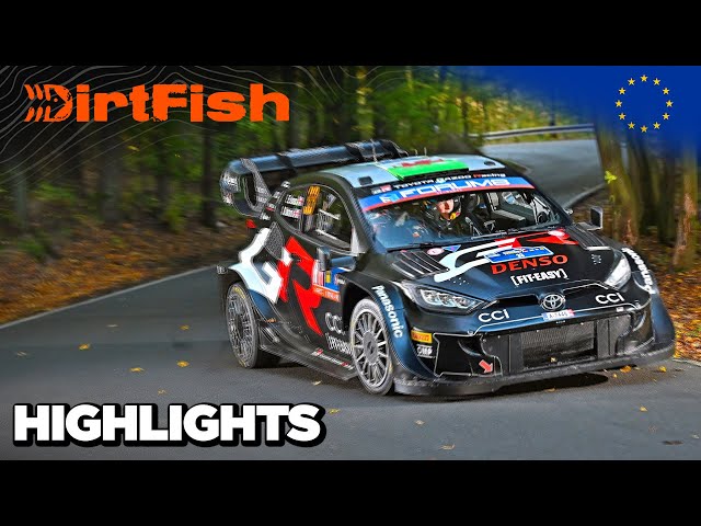 Slippy Stages 💧 WRC Central European Rally 2024 Friday Morning Highlights