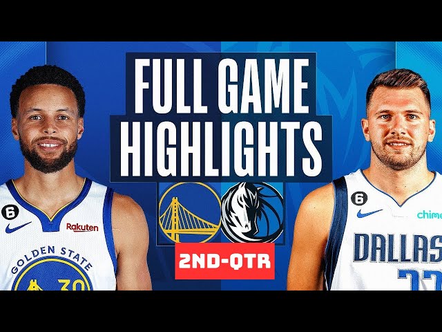 Golden State Warriors vs Dallas Mavericks Highlights 2nd-QTR HD | December 30, 2023 | NBA Season