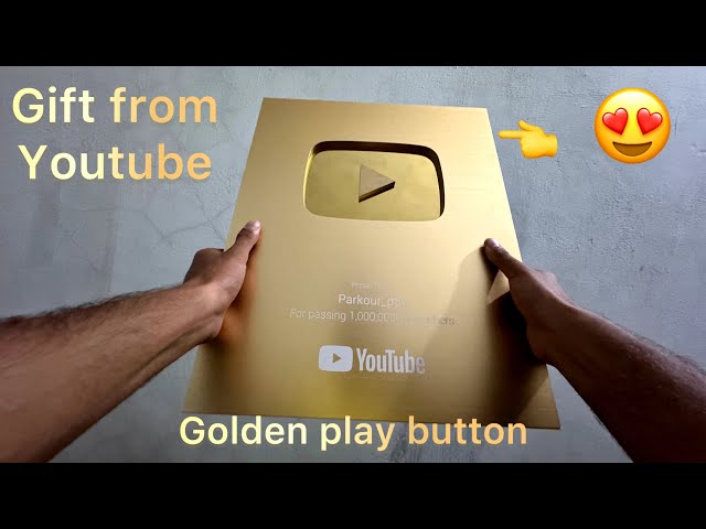 I got my Golden play button