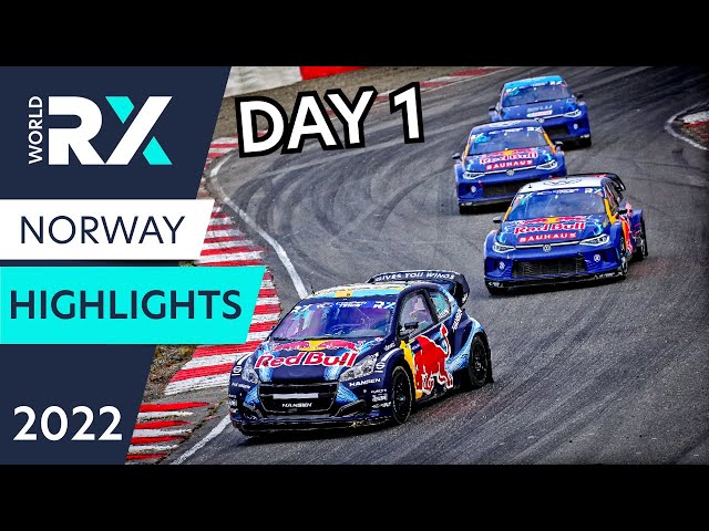 World Rallycross Highlights | Ramudden World RX of Norway 2022 : Day 1