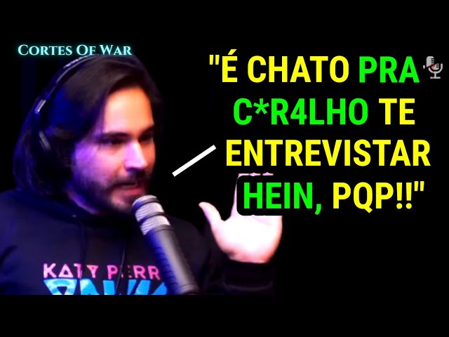 PETRY E MARIO BRIGAM AO VIVO! (Mario Schwartzmann) | Cortes Of War