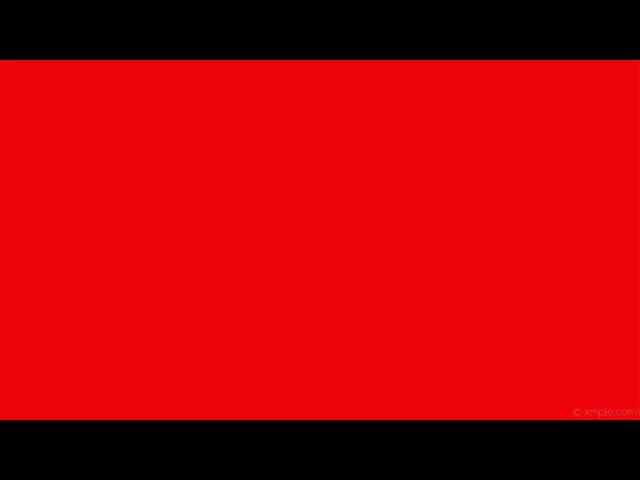 Red Screen 10 Hours