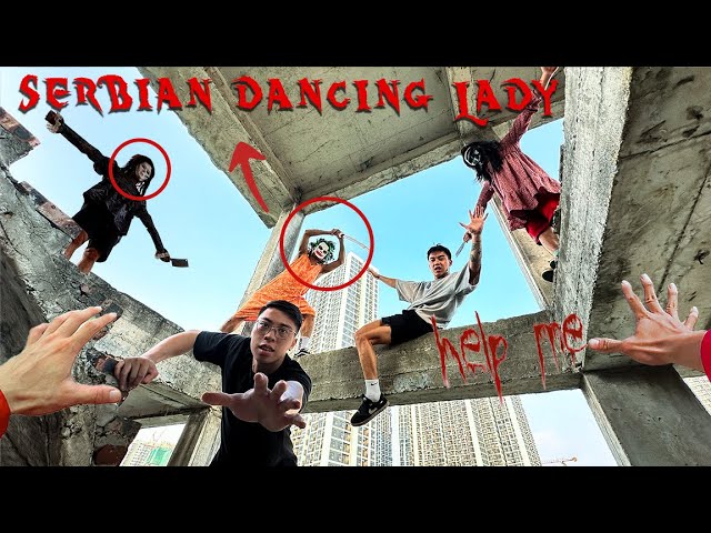 Parkour vs SERBIAN DANCING LADY ESCAPE  complication15 | Epic Parkour POV HORROR Movie Chase