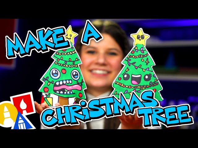 Make A Funny Christmas Tree Cutout