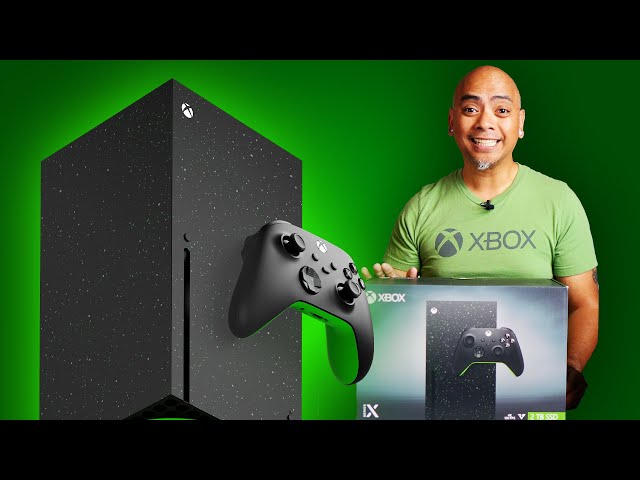 NEW! Xbox Series X 2TB Galaxy Black Unboxing