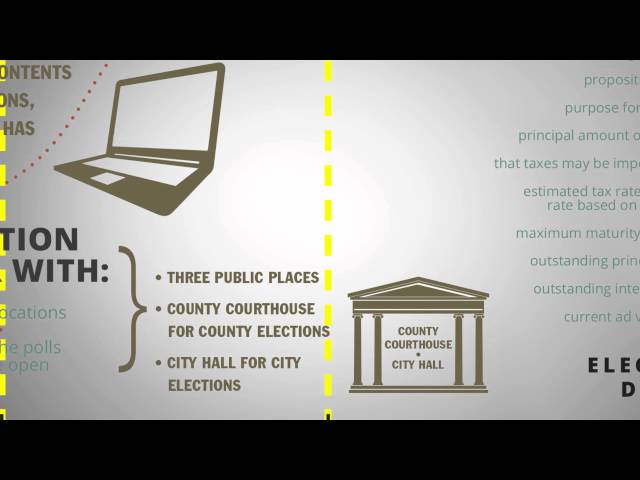 Extended: Understanding Local Bond Elections in Texas [Official]