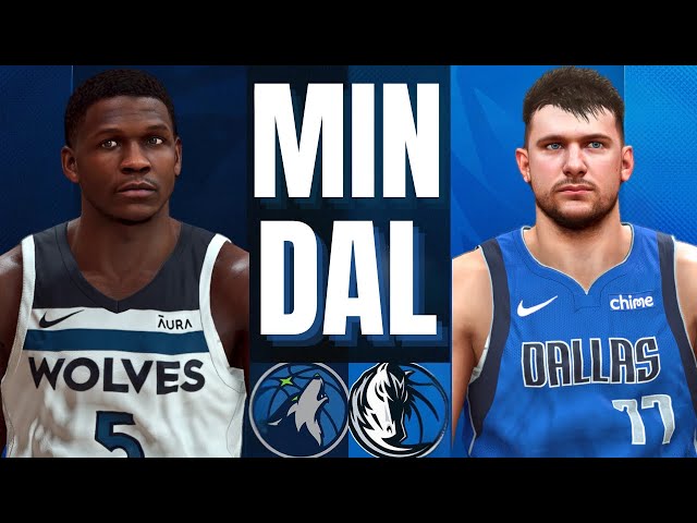 ULTRA REALISTIC NBA 2K GAMEPLAY (PC): TIMBERWOLVES vs MAVERICKS | K4RL 2K