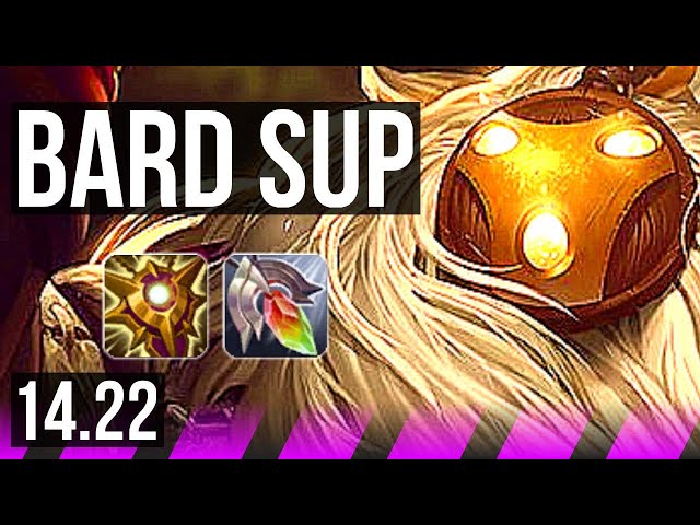 BARD & Seraphine vs SINGED & Cassiopeia (SUP) | 3/2/18 | NA Grandmaster | 14.22