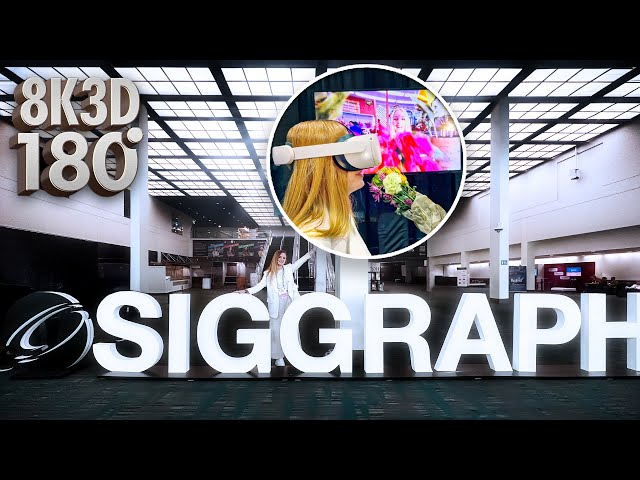 Experience SIGGRAPH 2023 in VR180: Journey through the Time Tunnel, NeRF, NVIDIA AI, and SENSORAMA!